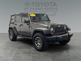 2017 Jeep Wrangler Unlimited with Granite Crystal Metallic Clearcoat Exterior