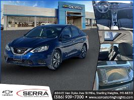 2019 Nissan Sentra with Deep Blue Pearl Exterior
