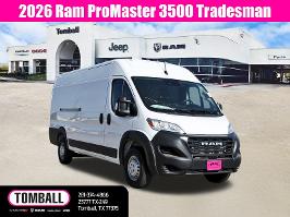2026 Ram Promaster Cargo Van with Bright White Clearcoat Exterior