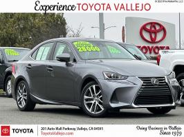 2020 Lexus IS with Nebula Gray Pearl Exterior