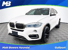 2019 BMW X6 with Alpine White Exterior