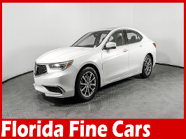 2020 Acura TLX with Platinum White Pearl Exterior