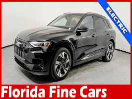 2022 Audi E-Tron with Brilliant Black Exterior