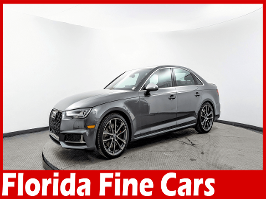 2018 Audi S4 with Daytona Gray Pearl Effect Exterior