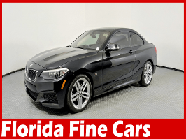 2016 BMW 2 Series with Black Sapphire Metallic Exterior