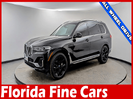 2019 BMW X7 with Black Sapphire Metallic Exterior