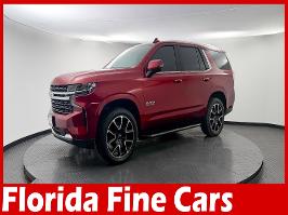 2021 Chevrolet Tahoe with Cherry Red Tintcoat Exterior