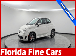 2015 FIAT 500 with BIANCO (WHITE) Exterior