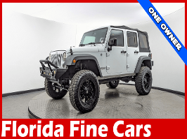 2017 Jeep Wrangler Unlimited with BRIGHT WHITE CLEARCOAT Exterior