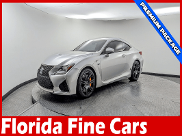 2017 Lexus RC F with Liquid Platinum Exterior