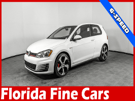 2016 Volkswagen Golf GTI with Pure White Exterior