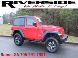 2018 Jeep Wrangler with Firecracker Red Clearcoat Exterior