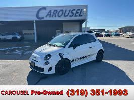 2015 FIAT 500 with White Exterior