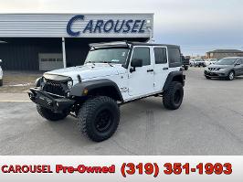 2017 Jeep Wrangler Unlimited with white Exterior