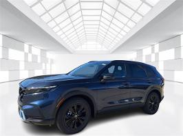 2026 Honda CR-V Hybrid with Canyon River Blue Metallic Exterior