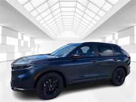 2026 Honda CR-V Hybrid with Canyon River Blue Metallic Exterior