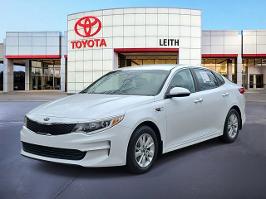 2017 Kia Optima with Snow White Pearl Exterior