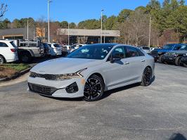 2023 Kia K5 with Wolf Gray Exterior