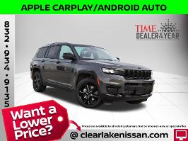 2021 Jeep Grand Cherokee L with Baltic Gray Metallic Clearcoat Exterior