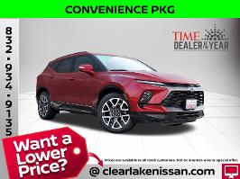 2023 Chevrolet Blazer with Radiant Red Tintcoat Exterior