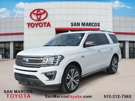 2021 Ford Expedition with Star White Metallic Tri-Coat Exterior