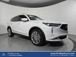 2023 Acura MDX with Platinum White Exterior