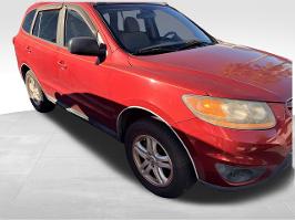 2010 Hyundai Santa Fe with Venetian Red Exterior