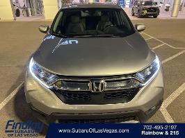 2018 Honda CR-V with Lunar Silver Metallic Exterior