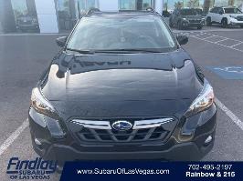2023 Subaru Crosstrek with Crystal Black Silica Exterior