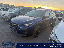 2025 Subaru Crosstrek with Sapphire Blue Pearl Exterior