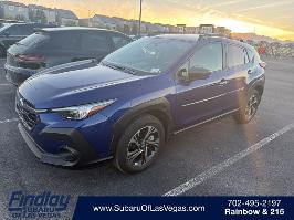 2025 Subaru Crosstrek with Sapphire Blue Pearl Exterior
