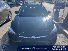 2022 Subaru Impreza with Crystal Black Silica Exterior