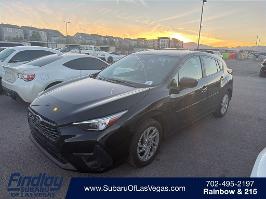 2025 Subaru Impreza with Crystal Black Silica Exterior