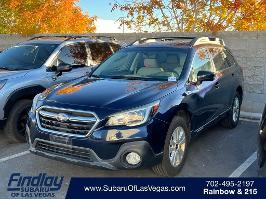 2018 Subaru Outback with Dark Blue Pearl Exterior