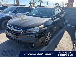 2020 Subaru Outback with Crystal Black Silica Exterior