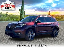 2021 Honda Passport with Deep Scarlet Pearl Exterior