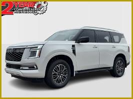 2026 Nissan Armada with QAC Aspen Whit Exterior