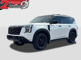 2026 Nissan Armada with XAB 2T White Black Exterior