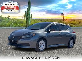 2024 Nissan LEAF with Gun Metallic Exterior