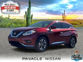 2016 Nissan Murano with Cayenne Red Metallic Exterior