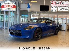 2024 Nissan Z with Seiran Blue Metallic/Super Black Exterior
