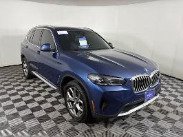2022 BMW X3 with Phytonic Blue Metallic Exterior