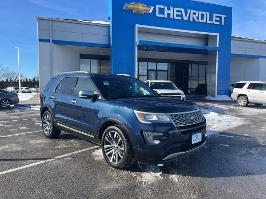 2016 Ford Explorer with Blue Jeans Metallic Exterior