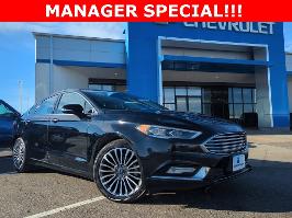 2017 Ford Fusion with Shadow Black Exterior