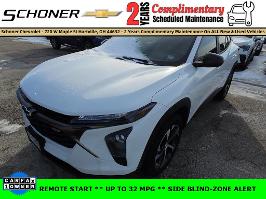 2024 Chevrolet Trax with summit white Exterior