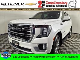 2022 GMC Yukon with White Frost Tricoat Exterior