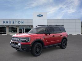 2025 Ford Bronco Sport with Ruby Red Metallic Tinted Clearcoat Exterior