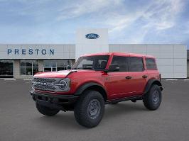 2025 Ford Bronco with Ruby Red Metallic Tinted Clearcoat Exterior