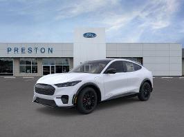 2025 Ford Mustang Mach-E with Star White Metallic Tri-Coat Exterior