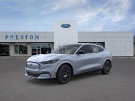 2025 Ford Mustang Mach-E with Glacier Gray Metallic Tri-Coat Exterior